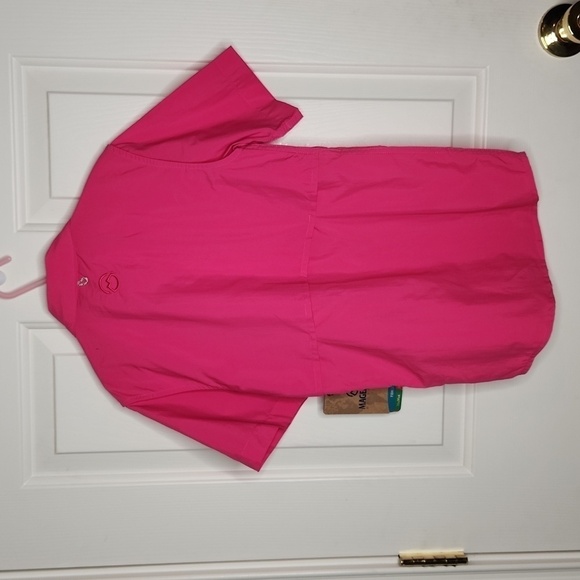 Magellan Girls Pink Fish Gear Shirt Size XS NWT - Picture 4 of 12